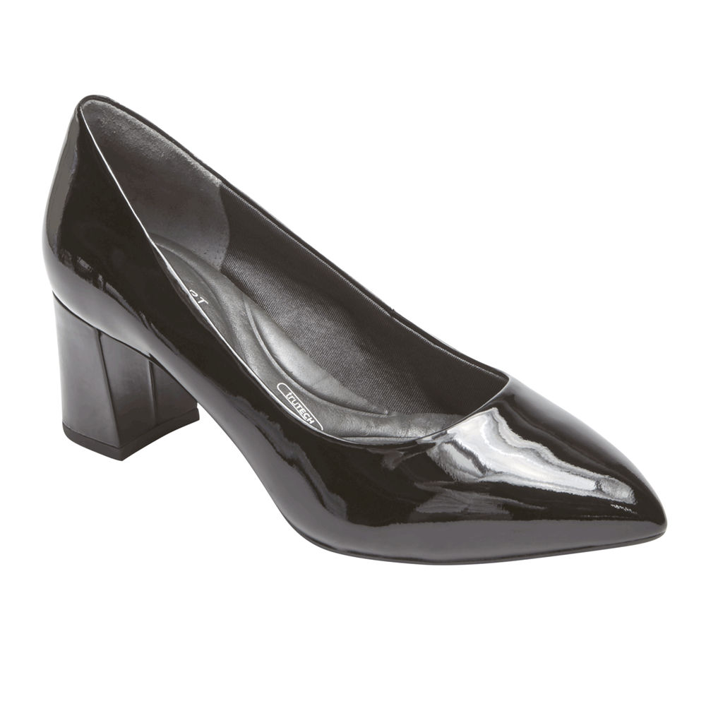 Rockport Heels For Womens Black - Total Motion Salima - IL4087521